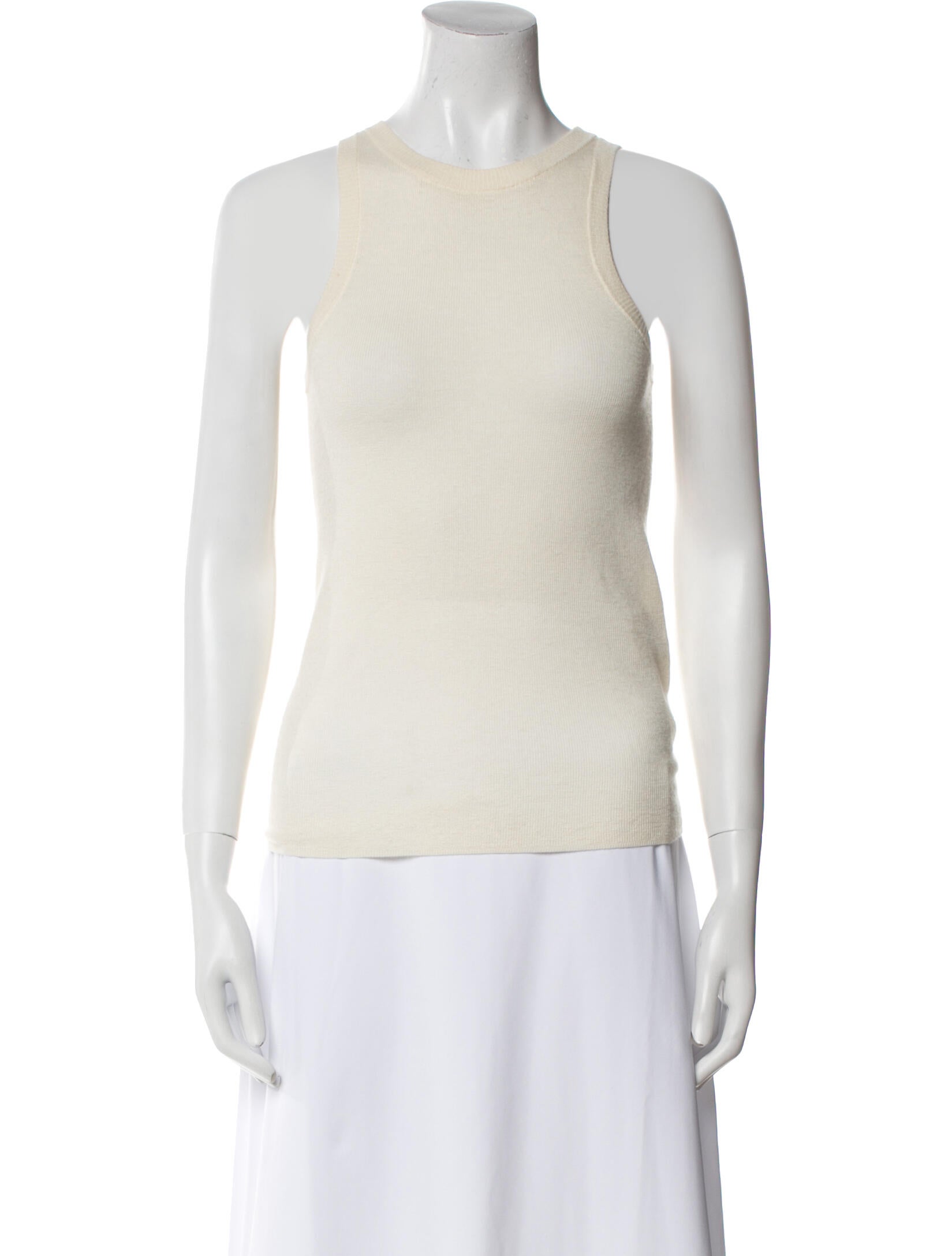 Co. Cashmere Crew Neck Top