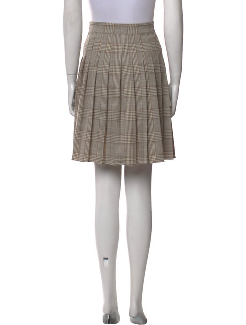 Co. Plaid Print Knee-Length Skirt