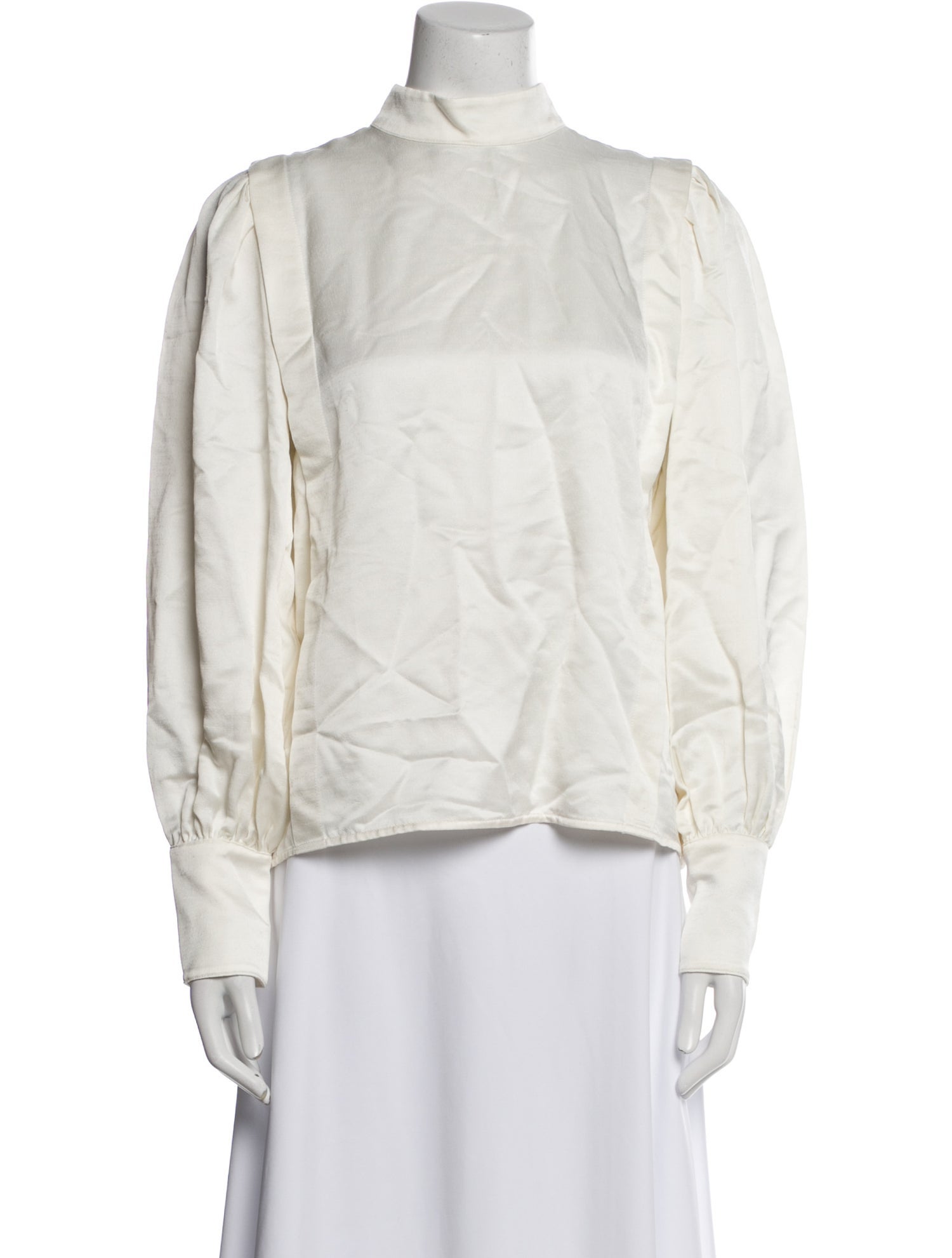 Co. Mock Neck Long Sleeve Sweatshirt