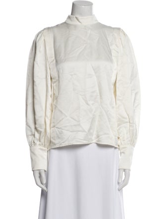 Co. Mock Neck Long Sleeve Sweatshirt