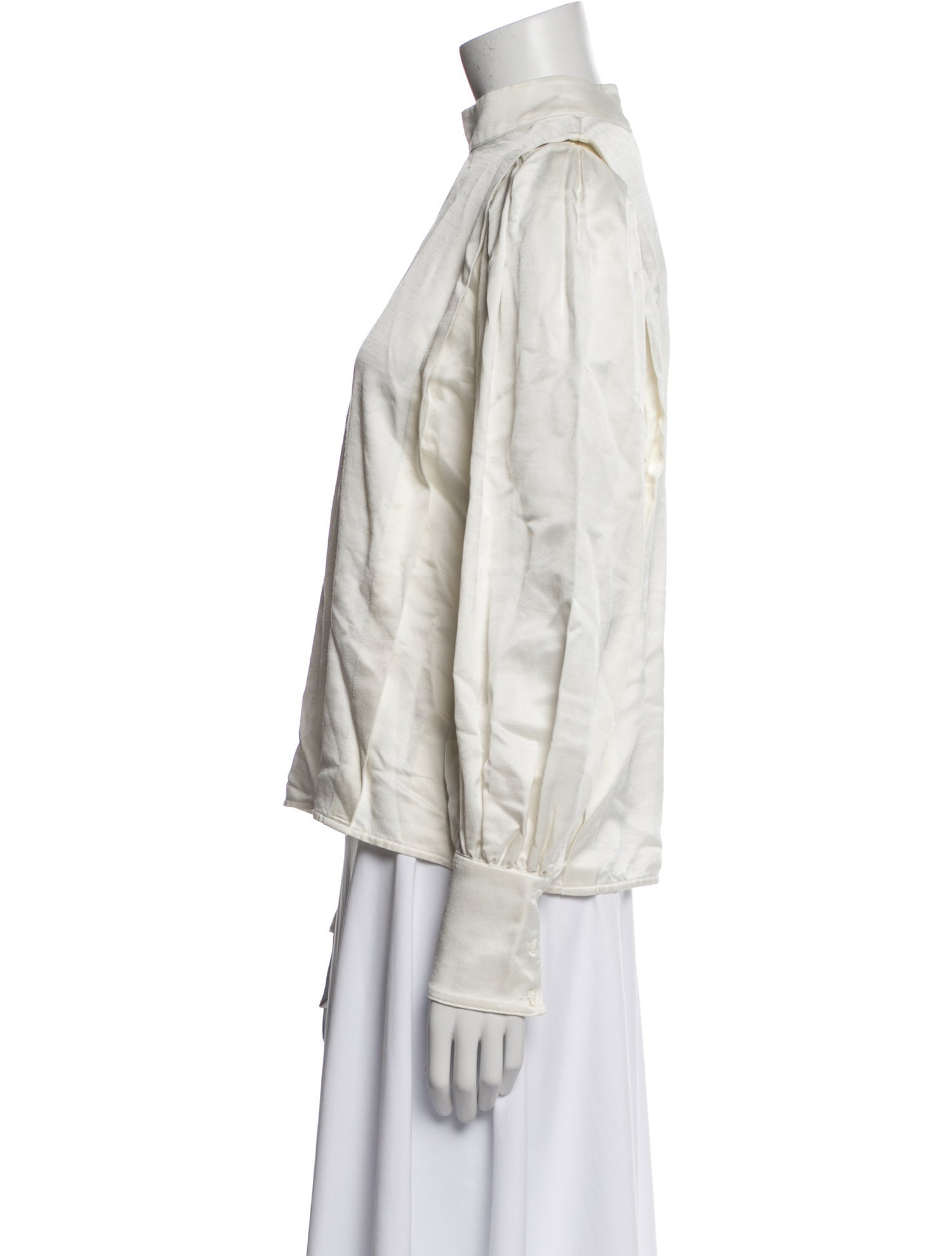 Co. Mock Neck Long Sleeve Sweatshirt