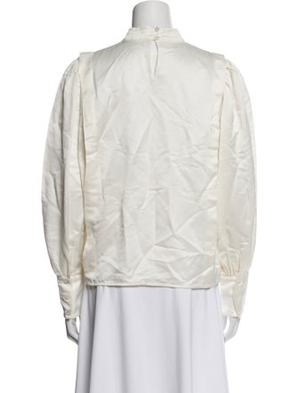 Co. Mock Neck Long Sleeve Sweatshirt