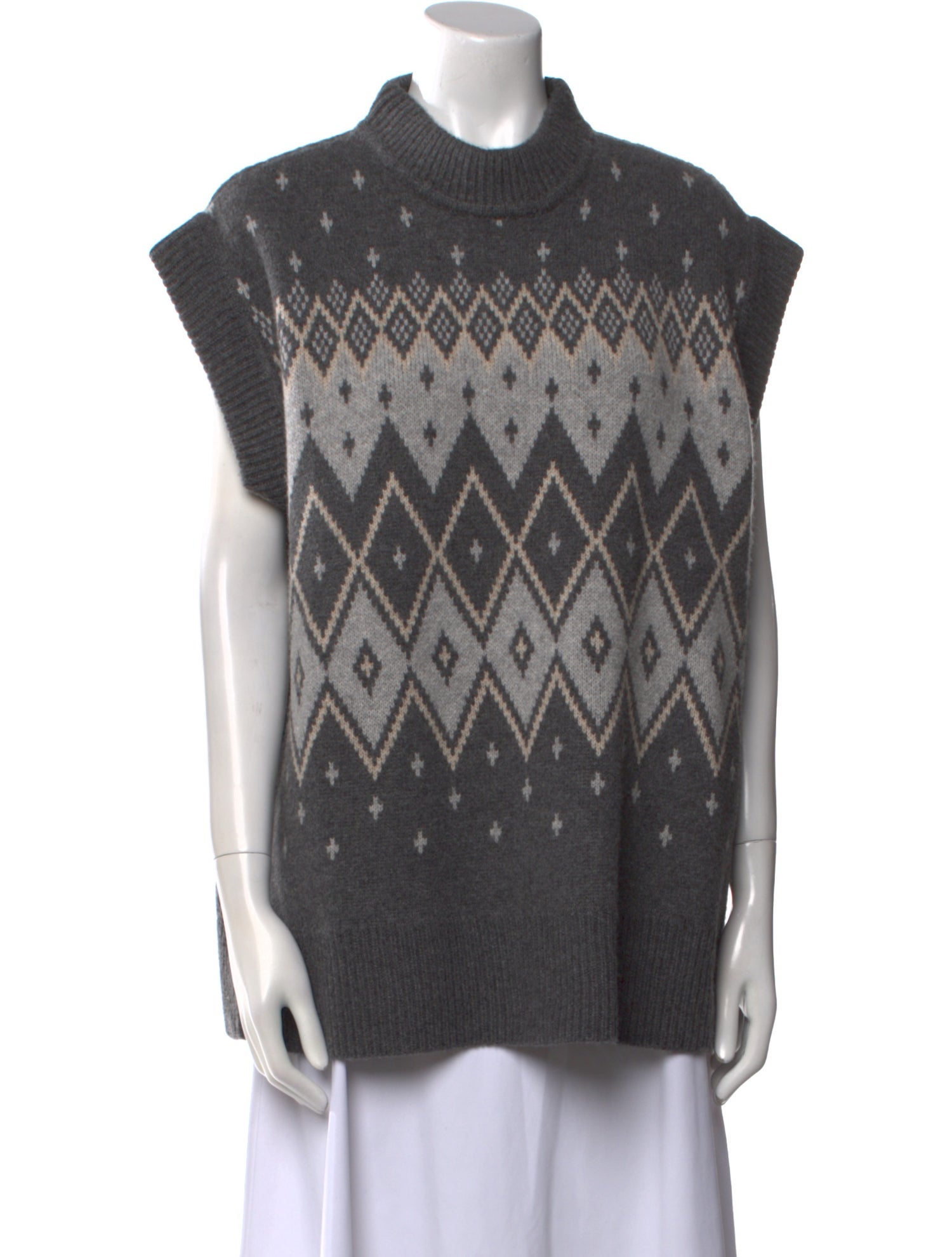 Co. Wool Printed Sweater