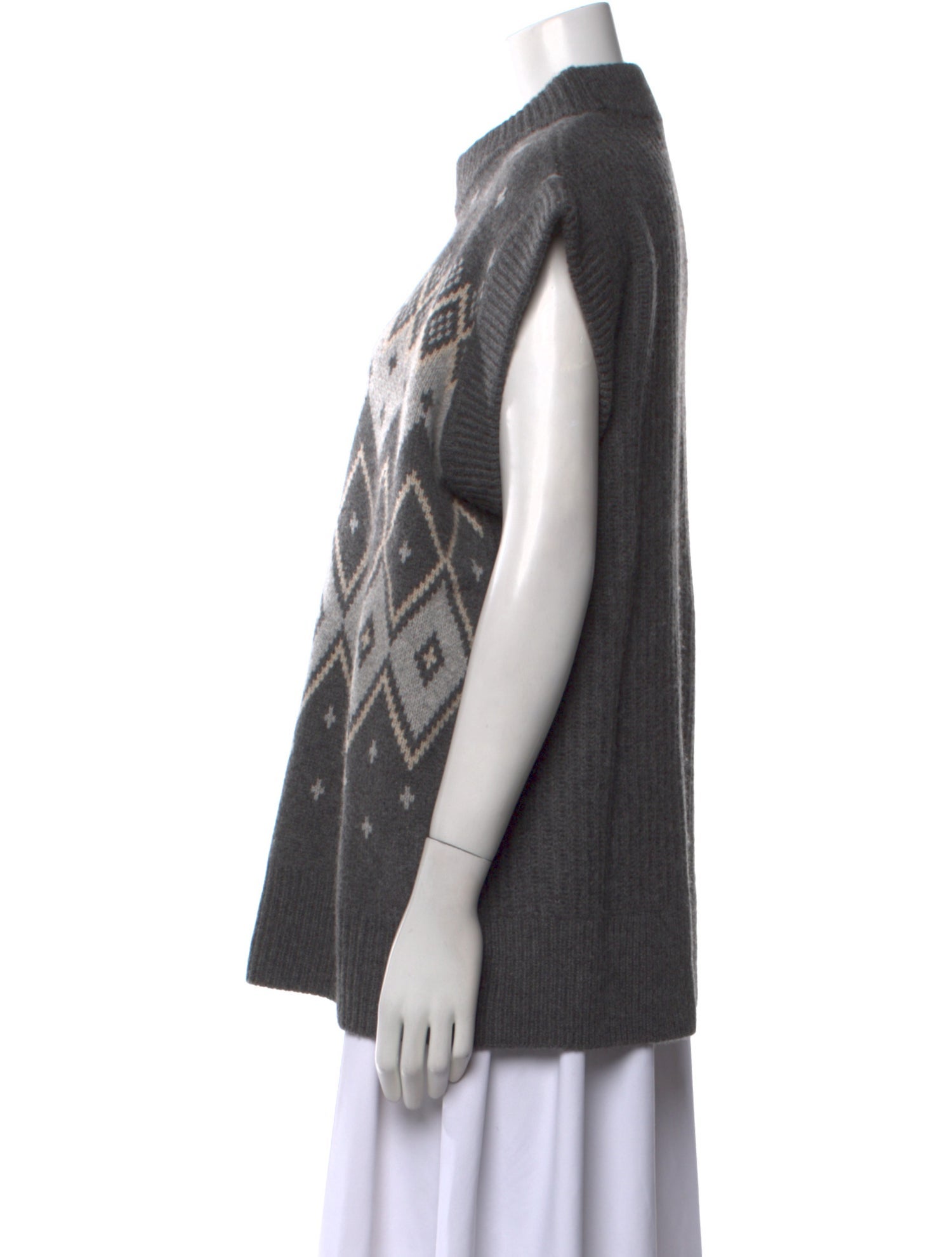 Co. Wool Printed Sweater