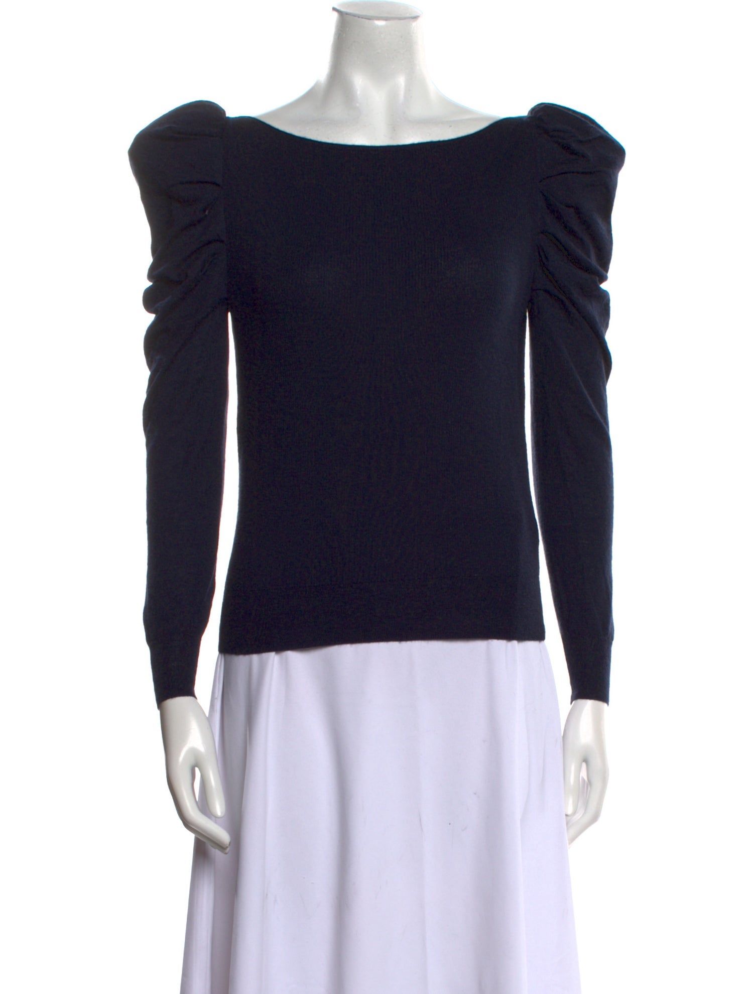 Co. Cashmere Bateau Neckline Sweater