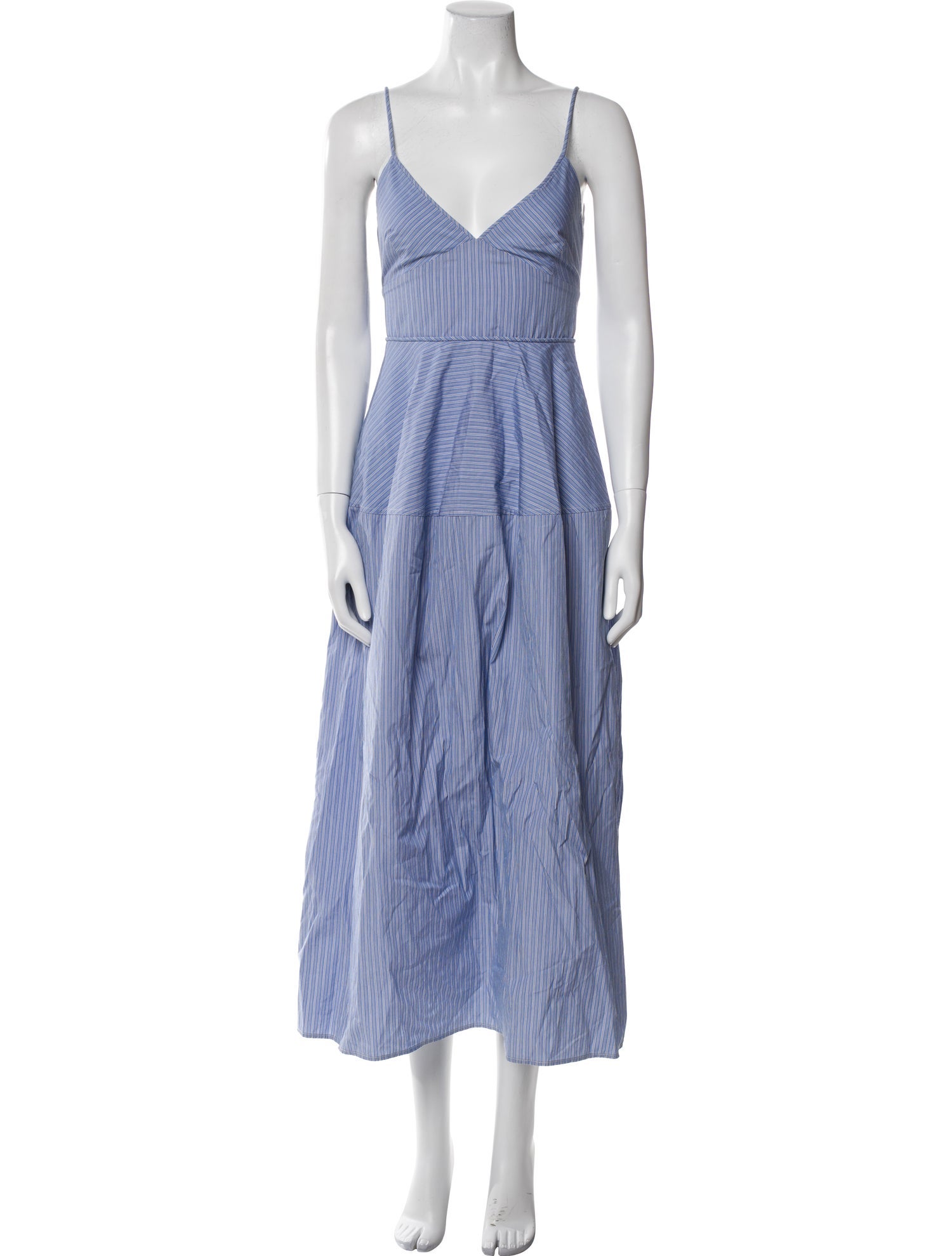 Co. Linen Midi Length Dress