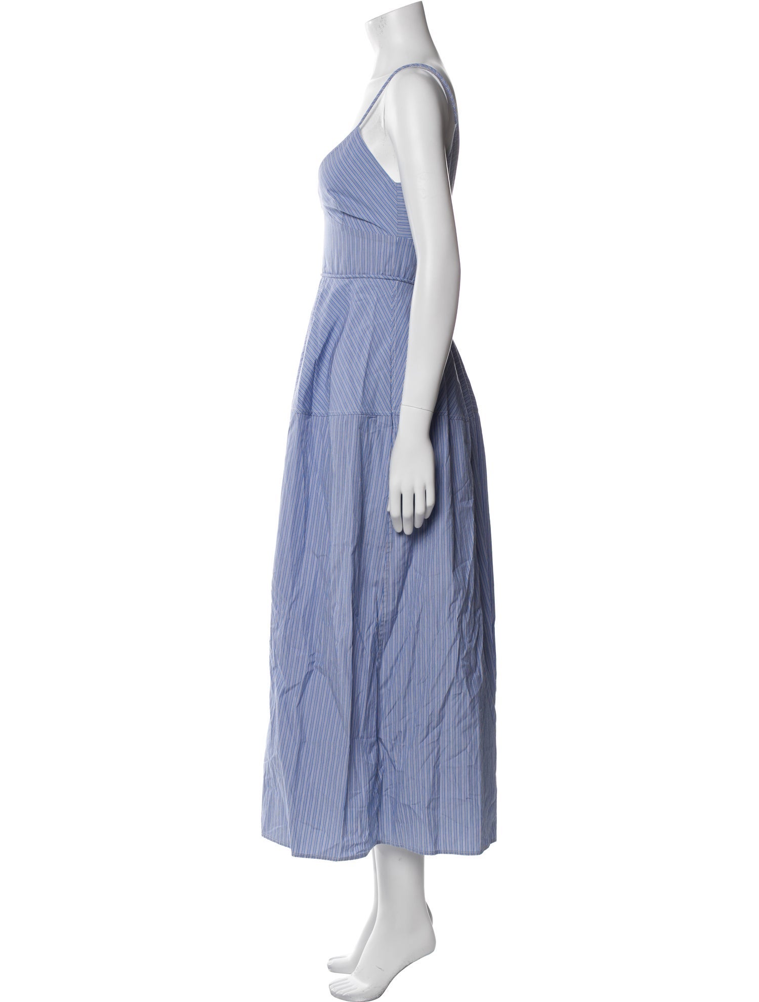 Co. Linen Midi Length Dress