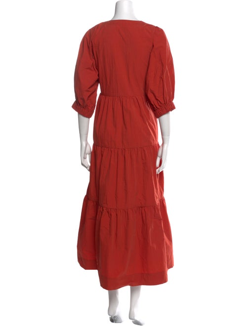 Co. Scoop Neck Midi Length Dress