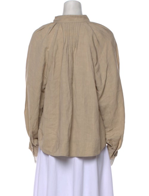 Co. V-Neck Long Sleeve Blouse