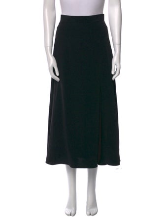 Co. Ruffle Embellishment Midi Length Skirt