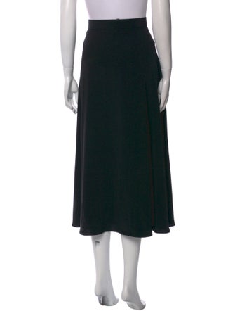 Co. Ruffle Embellishment Midi Length Skirt