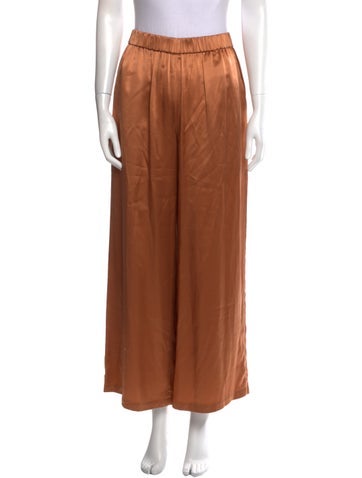 Pre-owned Co Wide Leg Pants W/ Tags In Orange