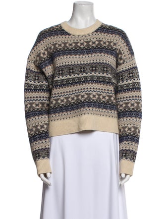 Co. Cashmere Striped Sweater