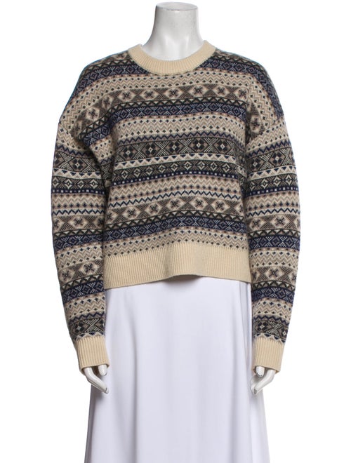 Co. Cashmere Striped Sweater