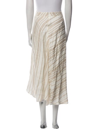 Co. Linen Midi Length Skirt