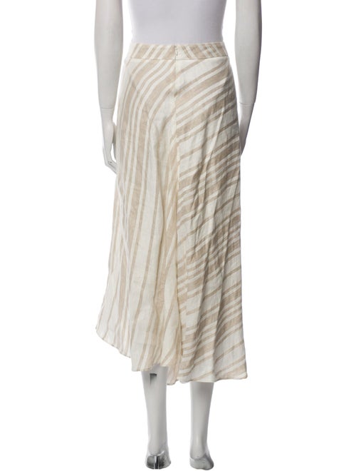 Co. Linen Midi Length Skirt