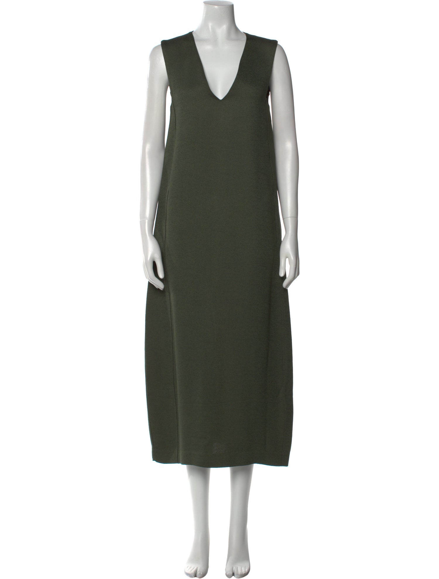 Co. V-Neck Long Dress