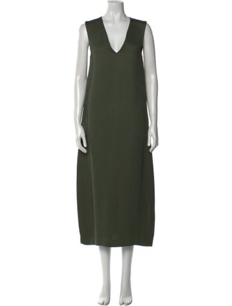 Co. V-Neck Long Dress