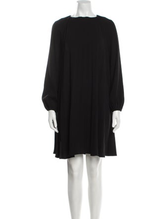 Co. Bateau Neckline Mini Dress