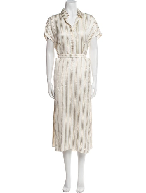 Co. Striped Long Dress