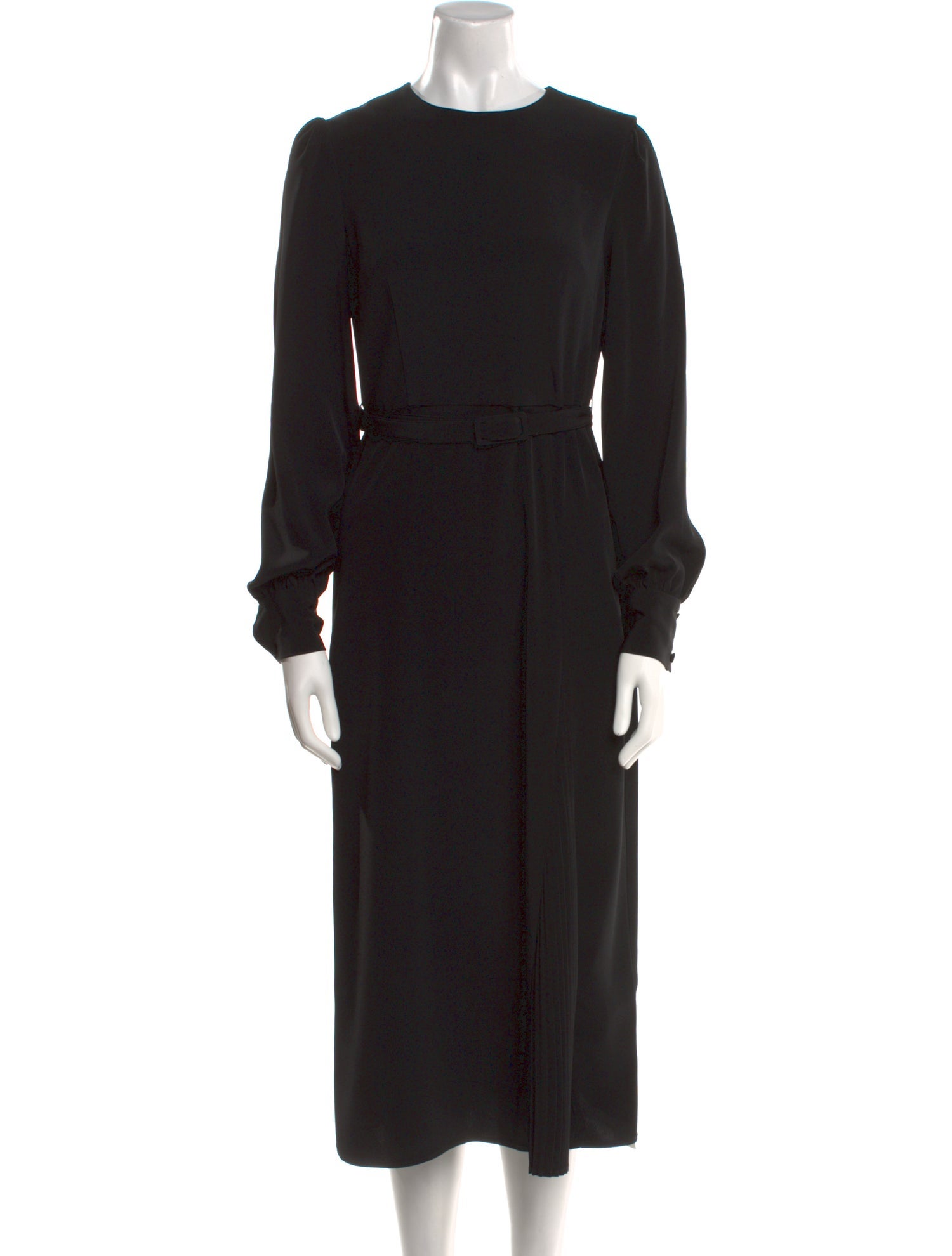 Co. Crew Neck Midi Length Dress