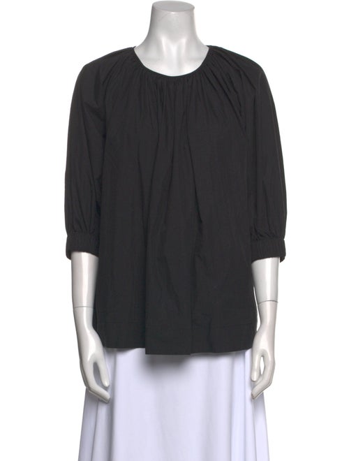 Co. Scoop Neck Three-Quarter Sleeve Blouse
