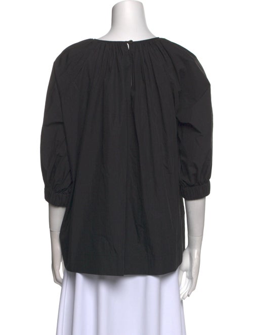 Co. Scoop Neck Three-Quarter Sleeve Blouse