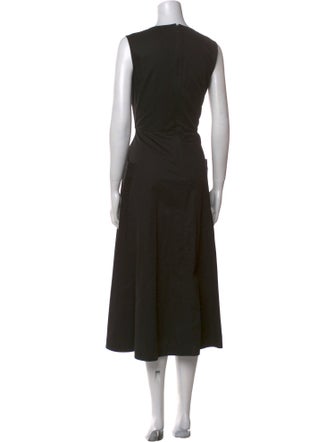 Co. V-Neck Long Dress