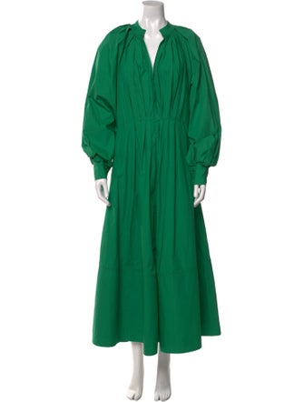 Co. V-Neck Long Dress