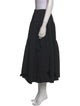 Co. Ruffle Embellishment Midi Length Skirt