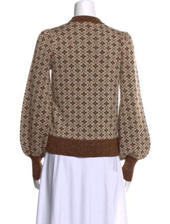 Co. Merino Wool Printed Sweatshirt