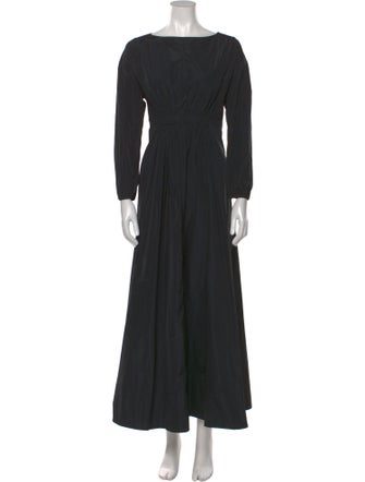 Co. Bateau Neckline Long Dress