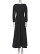 Co. Bateau Neckline Long Dress