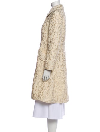 Co. Floral Print Peacoat