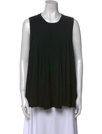 Co. Crew Neck Sleeveless Top