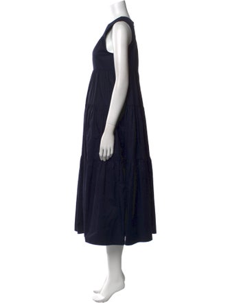 Co. Crew Neck Long Dress