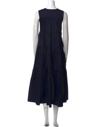 Co. Crew Neck Long Dress