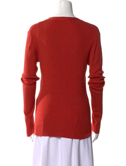 Co. Silk V-Neck Sweater