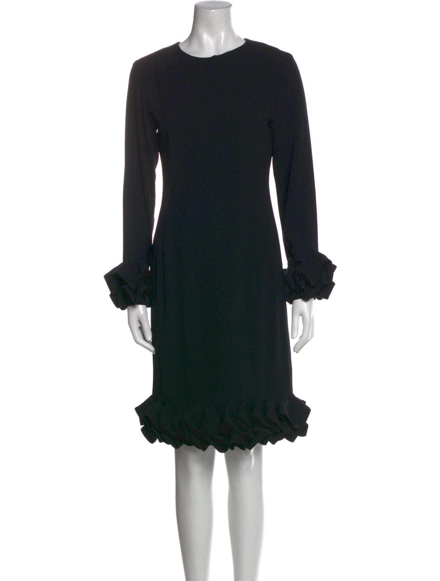 Co. Crew Neck Knee-Length Dress