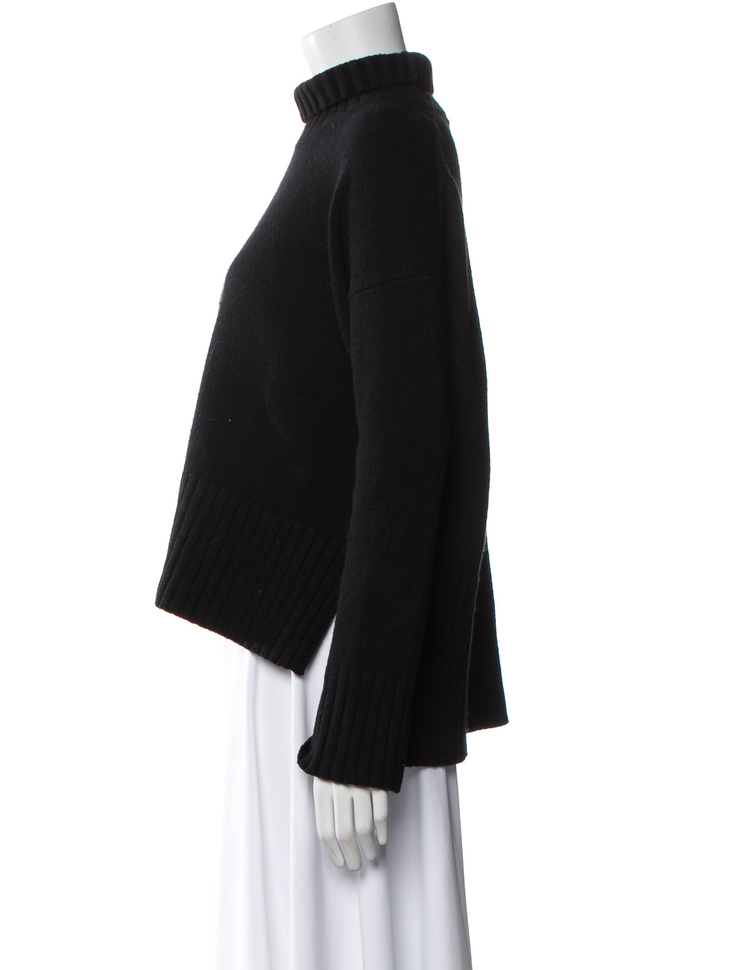 Co. Wool Mock Neck Sweater