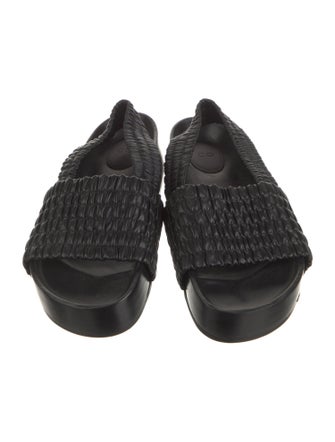 Co. Leather Slingback Sandals