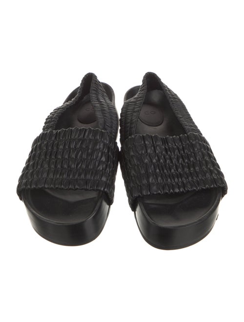 Co. Leather Slingback Sandals