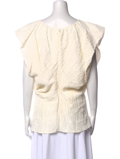 Co. Linen V-Neck Top