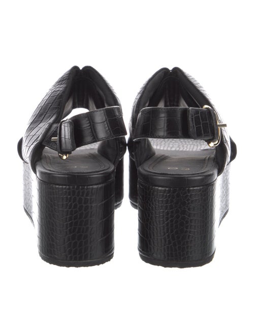 Co. Leather Slingback Sandals