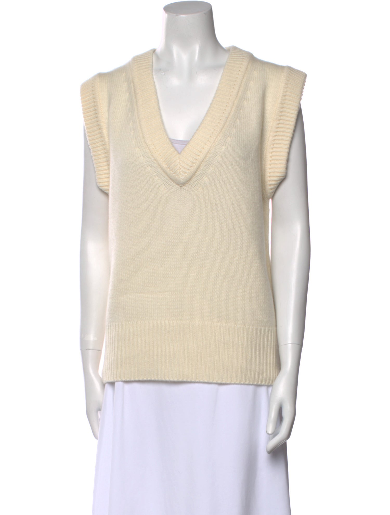 Co. Cashmere V-Neck Sweater