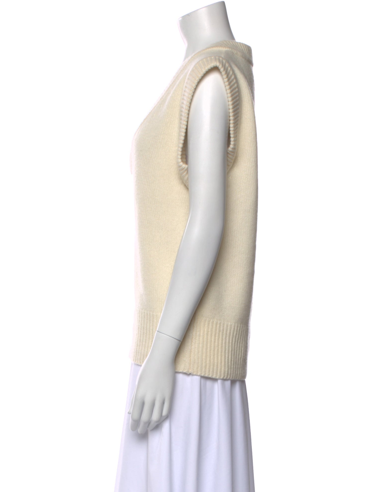 Co. Cashmere V-Neck Sweater