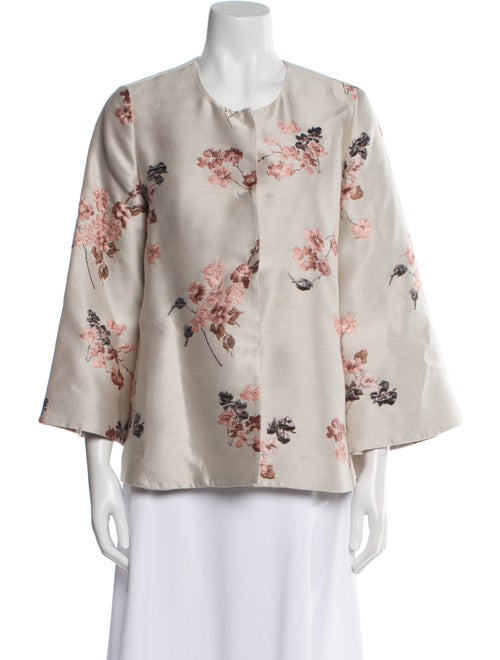 Co. Floral Print Evening Jacket