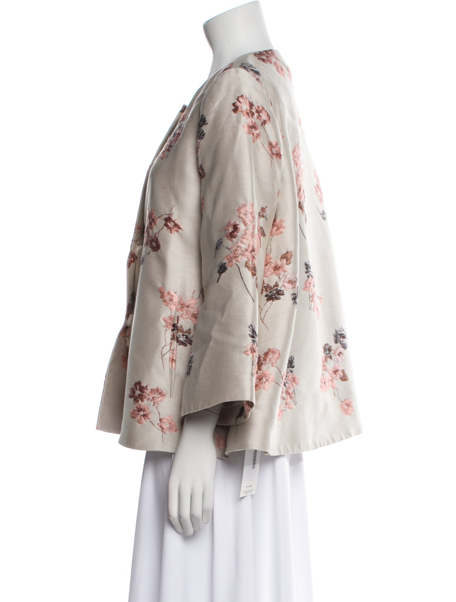 Co. Floral Print Evening Jacket