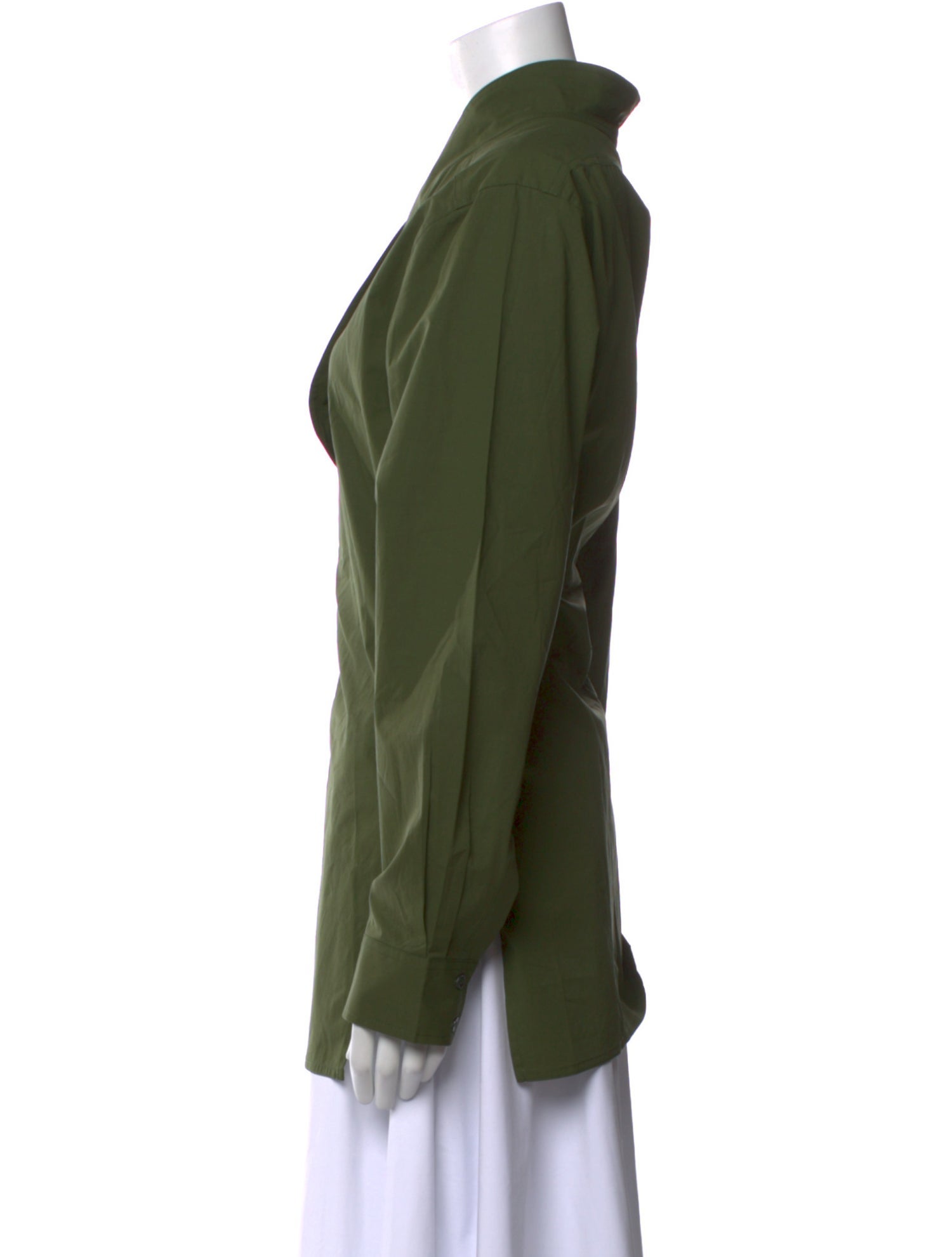 Co. V-Neck Long Sleeve Blouse