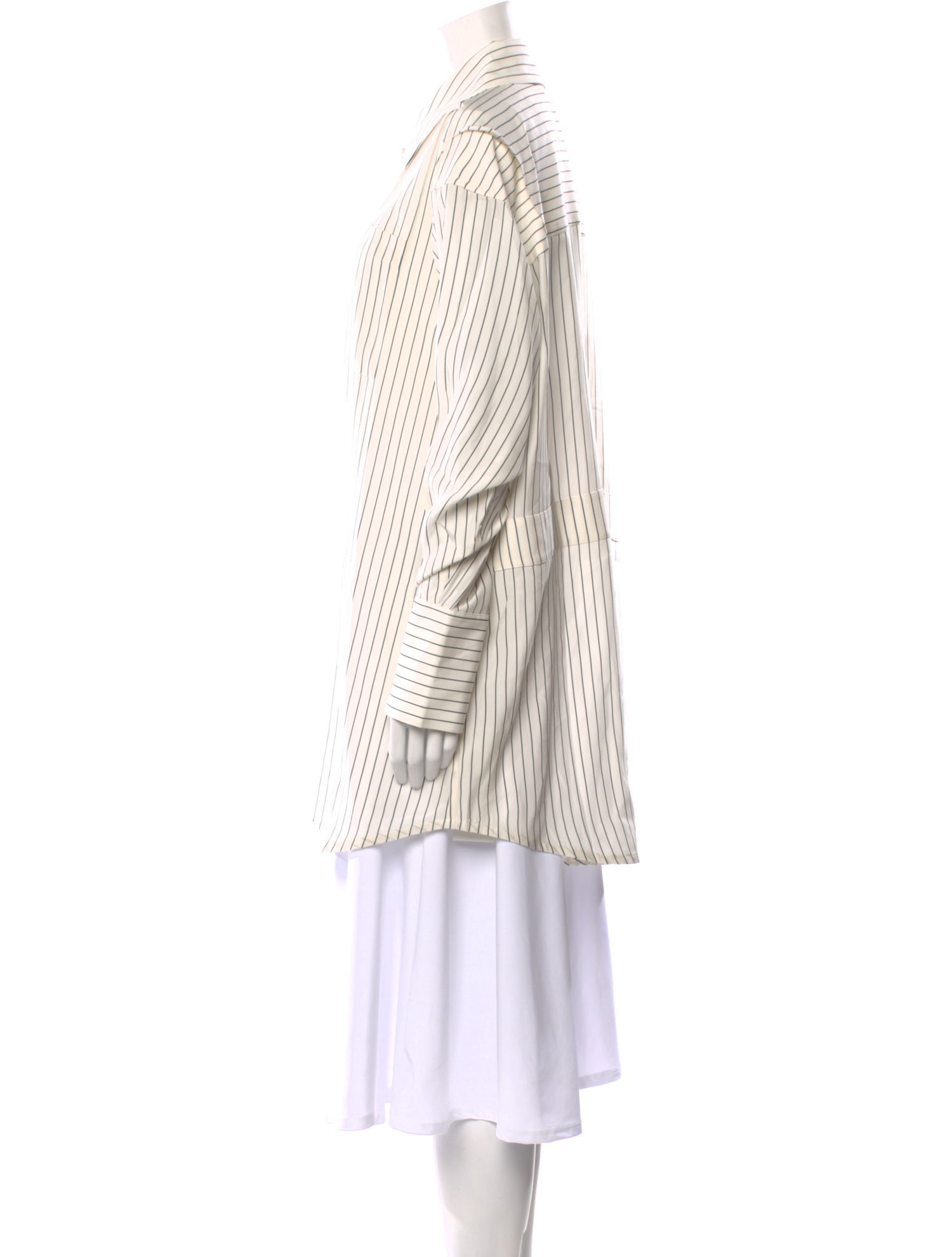 Co. Silk Striped Tunic